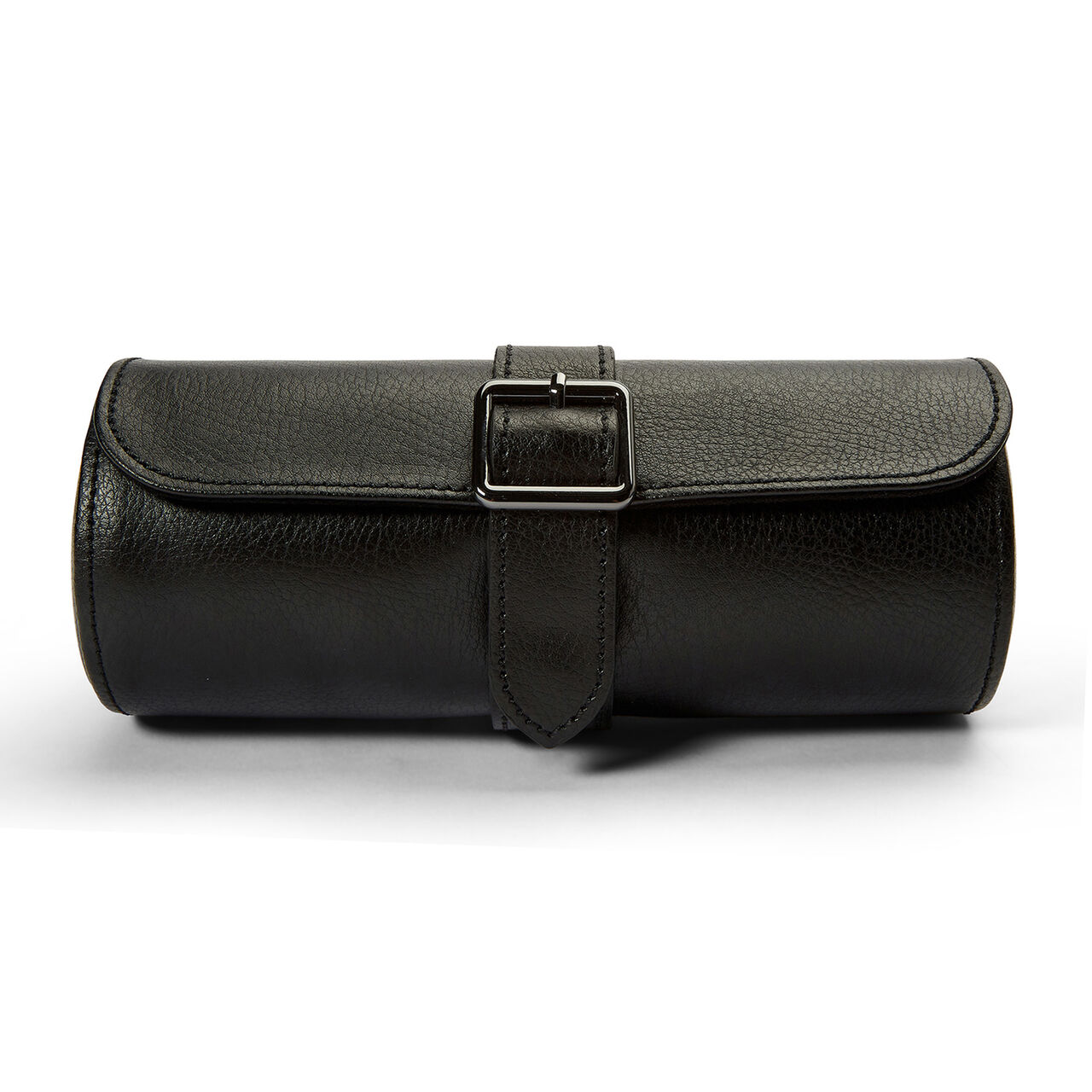 WOLF British Racing Black 3 Piece Watch Roll image number 0